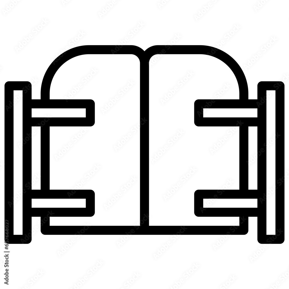 fence gate25 filled outline icon,linear,outline,graphic,illustration fence gate25 filled outline icon,linear,outline,graphic,illustration