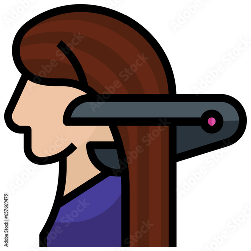 flat iron filled outline icon,linear,outline,graphic,illustration