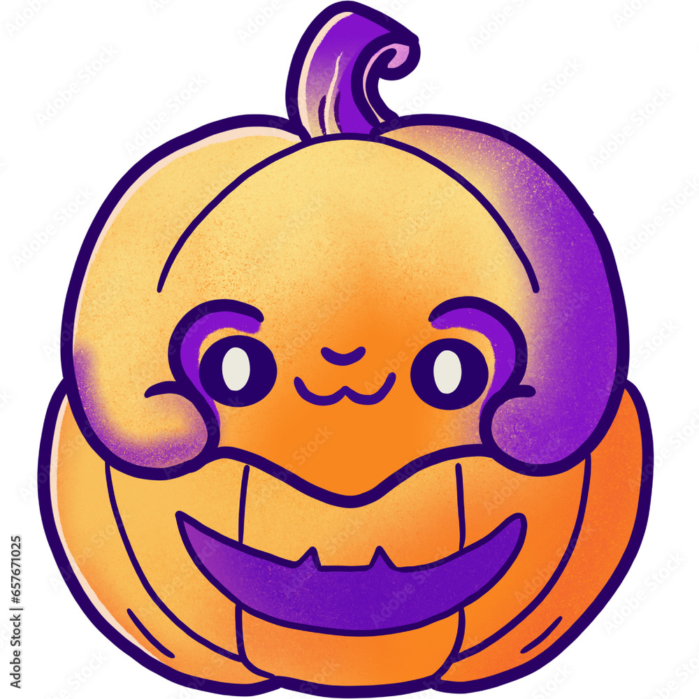 Monster Pumpkin Cute Monster Pumpkin Cute