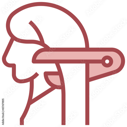 flat iron filled outline icon,linear,outline,graphic,illustration