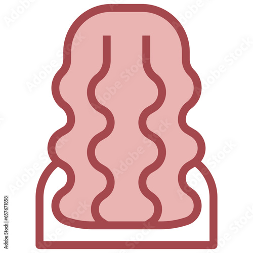perm filled outline icon,linear,outline,graphic,illustration