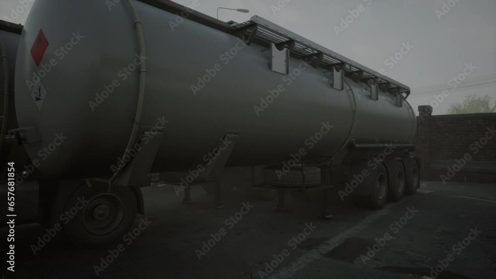 large white cistern trucks in a factory large white cistern trucks in a factory