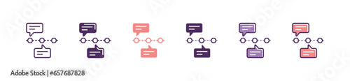 roadmap diagram timeline schedule icon vector business time management success action task plan sequence symbol illustration for web and app template design