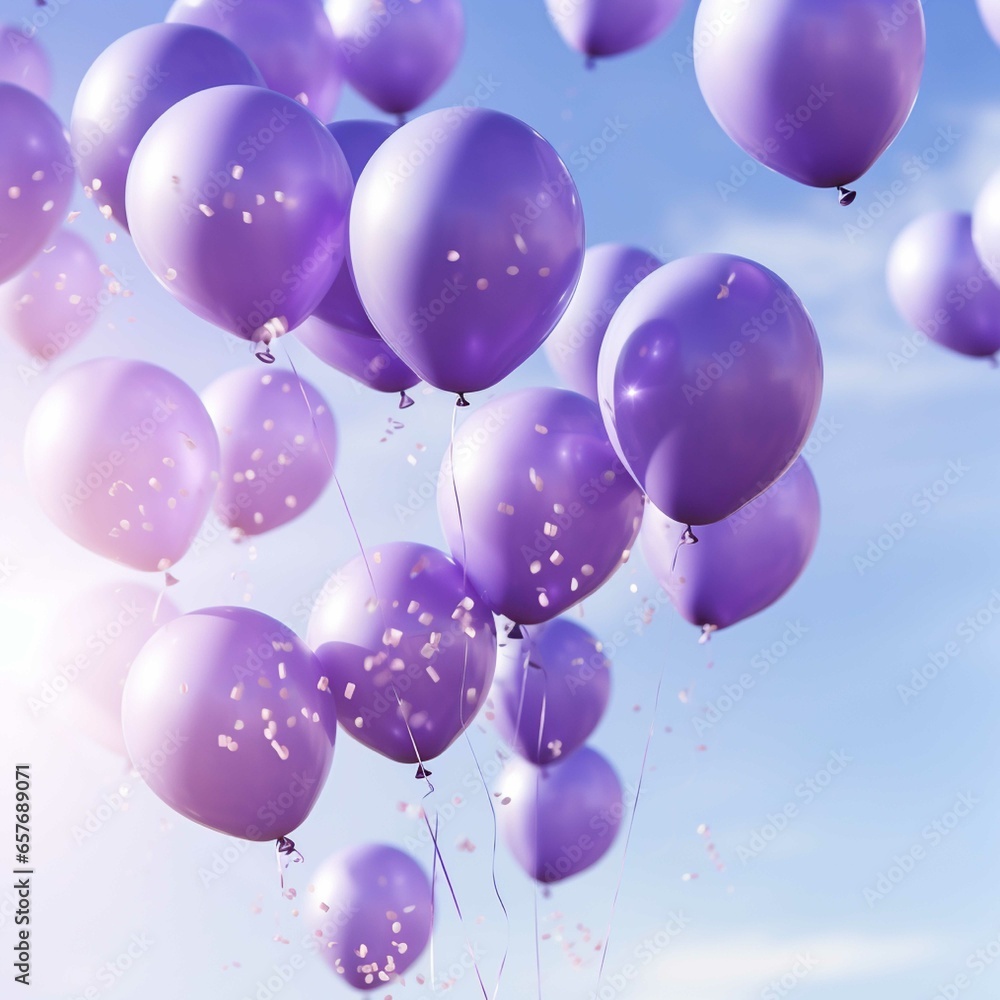 Colorful balloons background Colorful balloons background