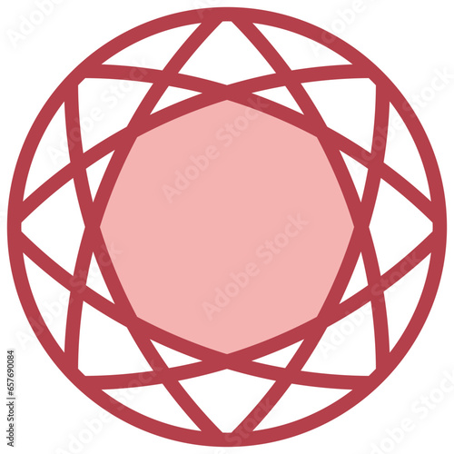 brilliant filled outline icon,linear,outline,graphic,illustration