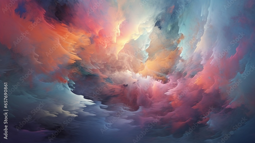 heaven on earth abstract art in the style of minimali.Generative AI heaven on earth abstract art in the style of minimali.Generative AI