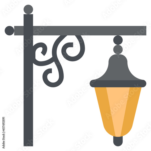 forged lamps filled outline icon,linear,outline,graphic,illustration