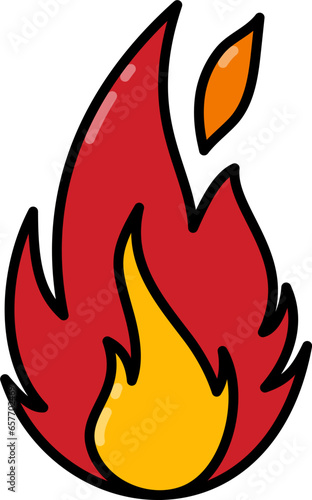 Fire line icon