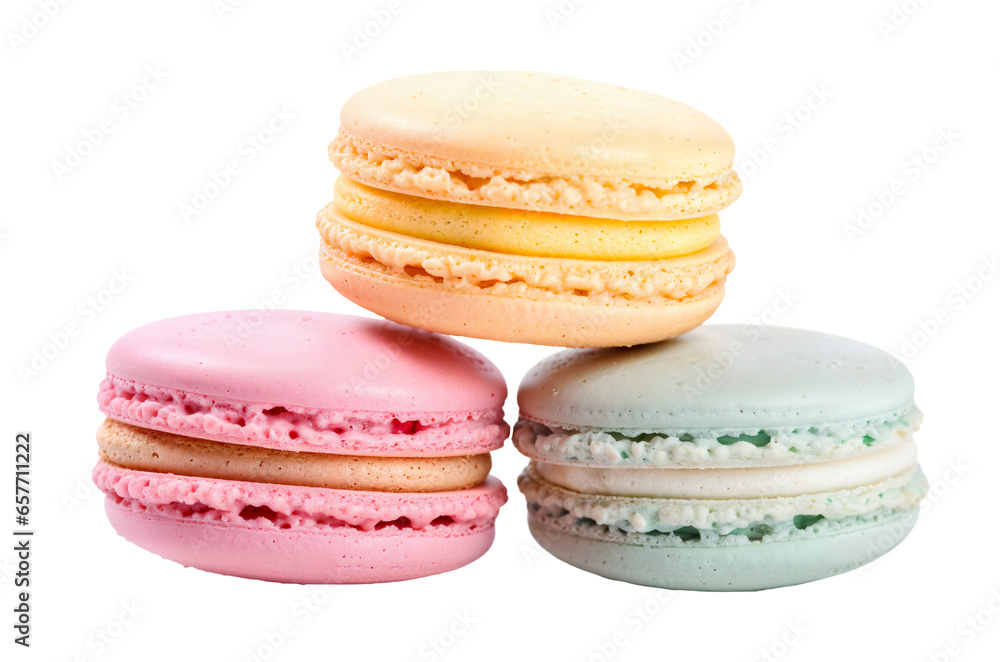 Group of macaron png, isolated on transparent background, french cakes pastel, macaroons cut-out Group of macaron png, isolated on transparent background, french cakes pastel, macaroons cut-out