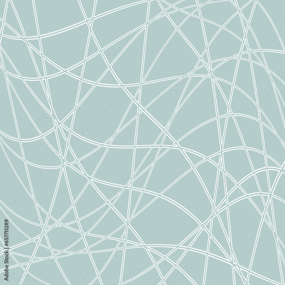 Geometric abstract pattern with curved white lines. Geometric modern ornament for designs and backgrounds Geometric abstract pattern with curved white lines. Geometric modern ornament for designs and backgrounds