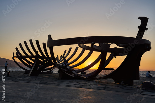 View of promenade of Ízmir, Turkey