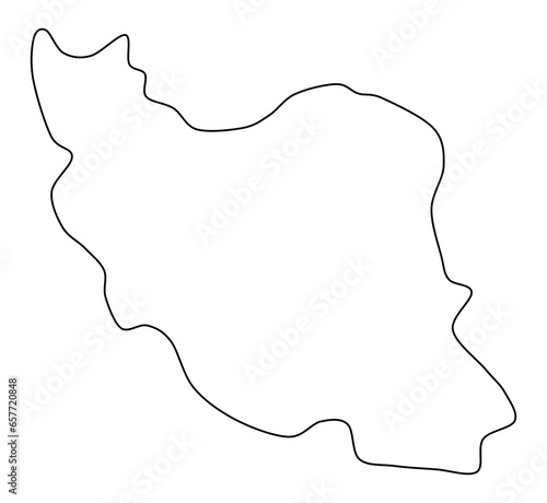 iran map, iran vector, iran outline, iran