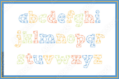 Versatile Collection of Skull Alphabet Letters for Various Uses