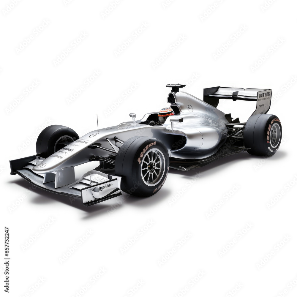 silver racing car silver racing car