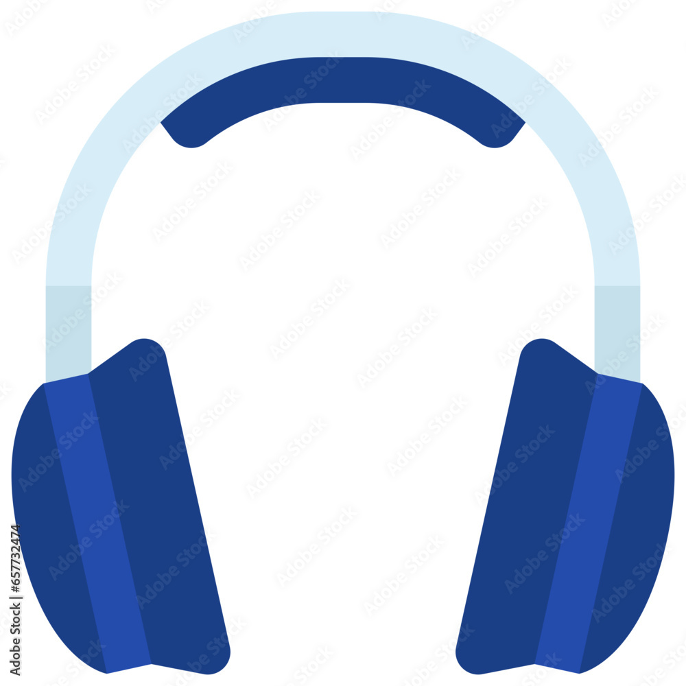 Over Ear Headphones Icon Over Ear Headphones Icon