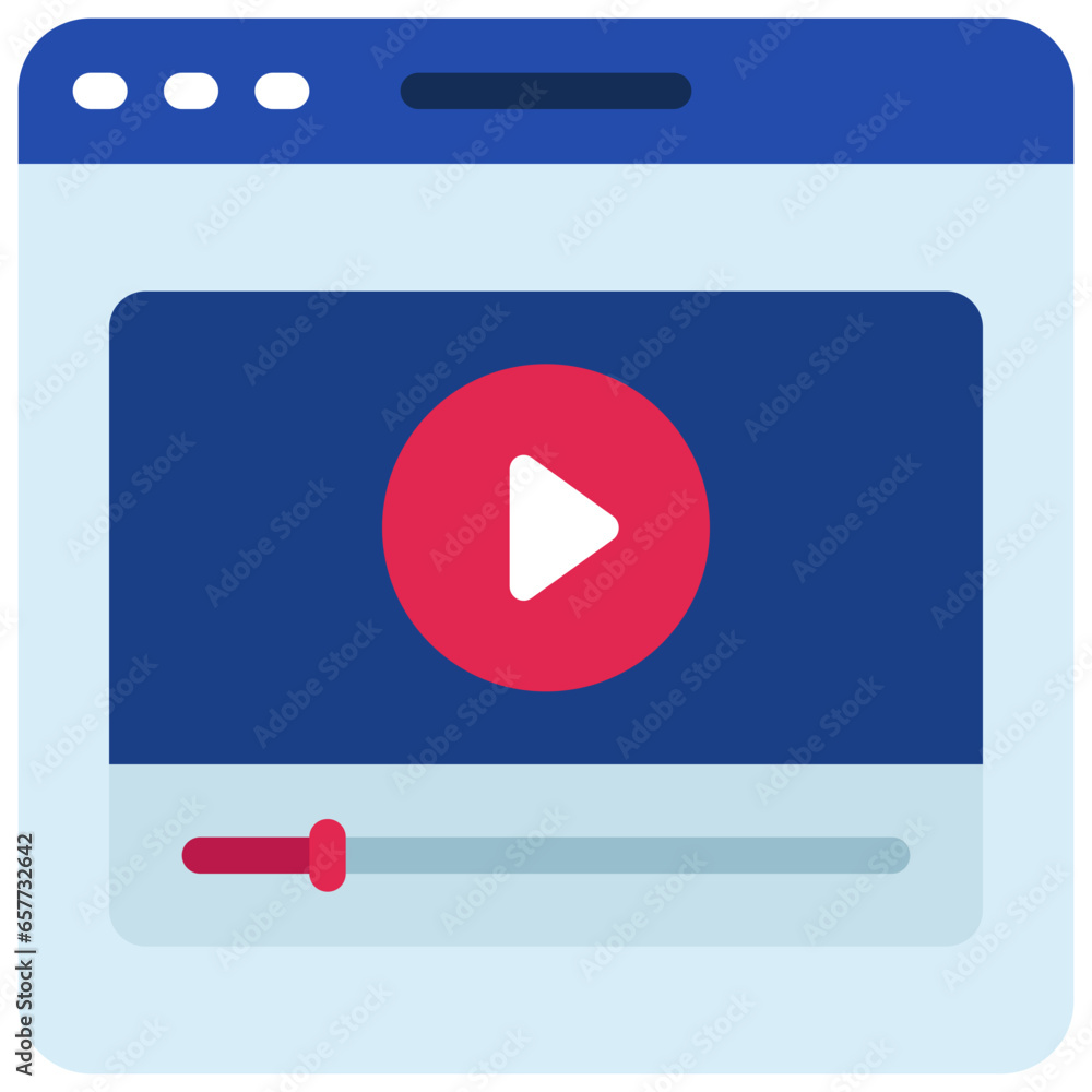 Video Player Website Icon Video Player Website Icon