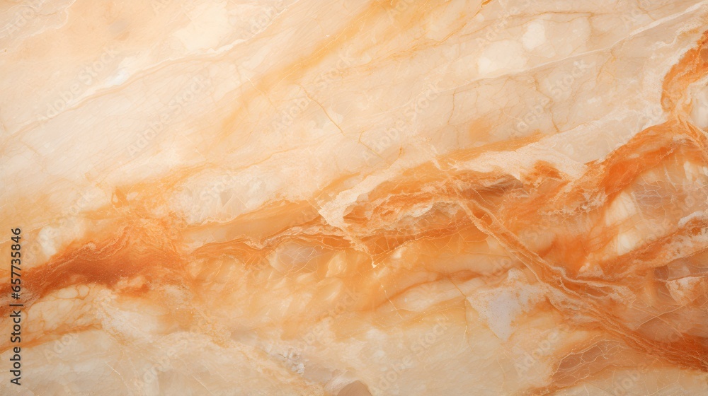 Marble Texture in light orange Colors. Elegant Background