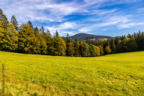 Schöne Herbstwanderung durch den Sternengrund zwischen Zella-Mehlis und Oberhof im Thüringer Wald - Thüringen - Deutschland