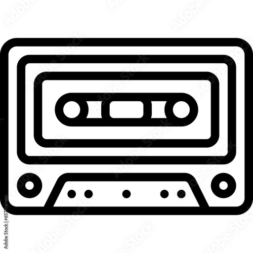 Mix Tape Cassette Icon