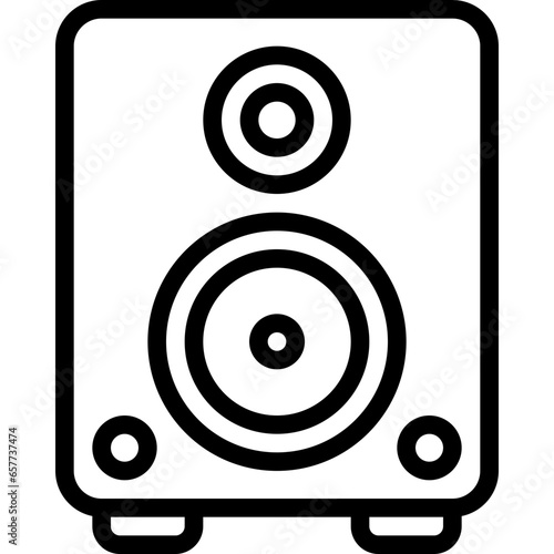 Subwoofer Speaker Icon