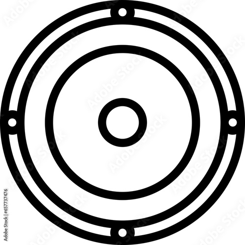 Speaker Circle Icon