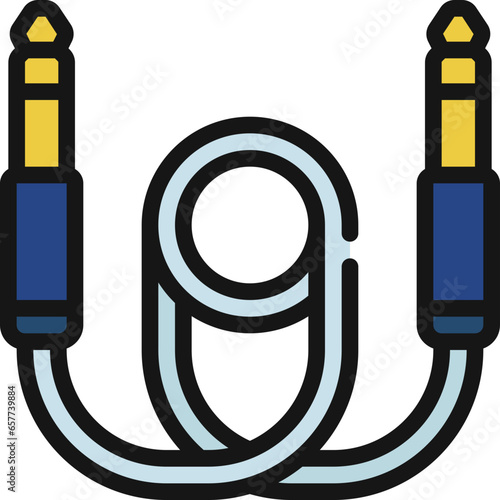 Audio Jack Cable Icon