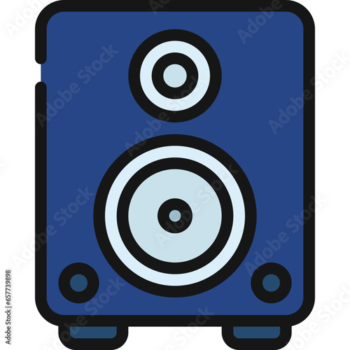 Subwoofer Speaker Icon
