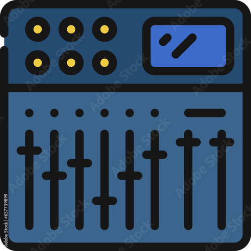 Sound Mixing Board Icon
