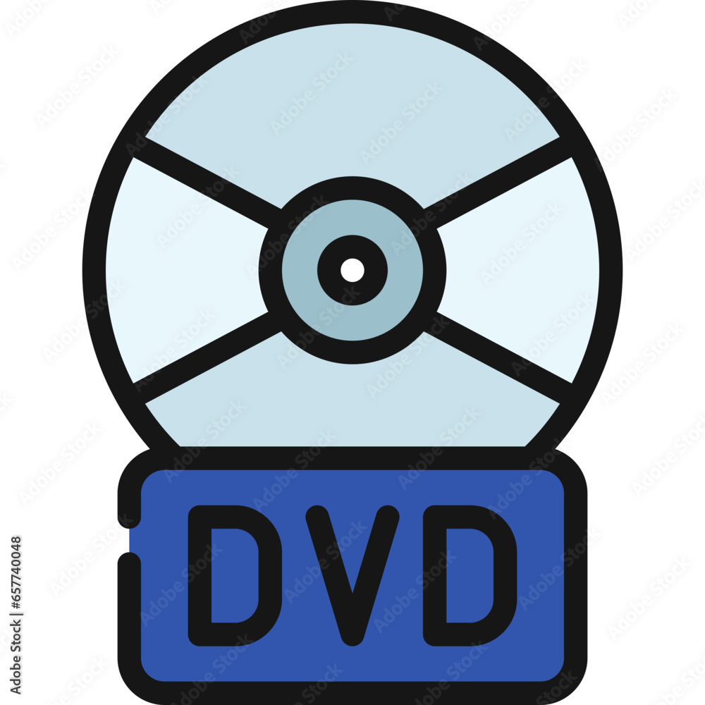 Obraz premium DVD Disc Icon