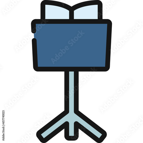 Music Stand Icon