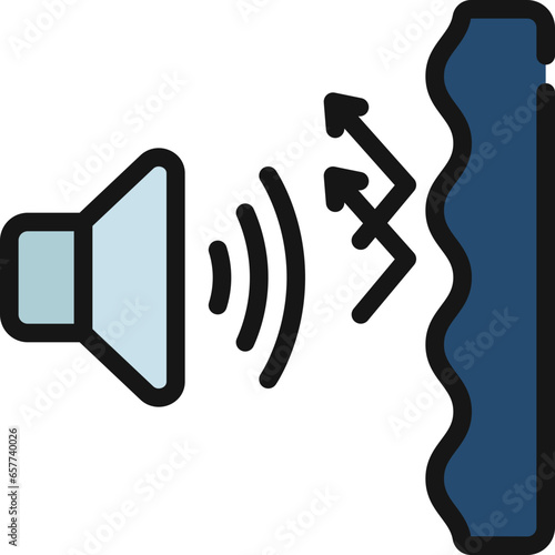 Sound Proof Wall Icon