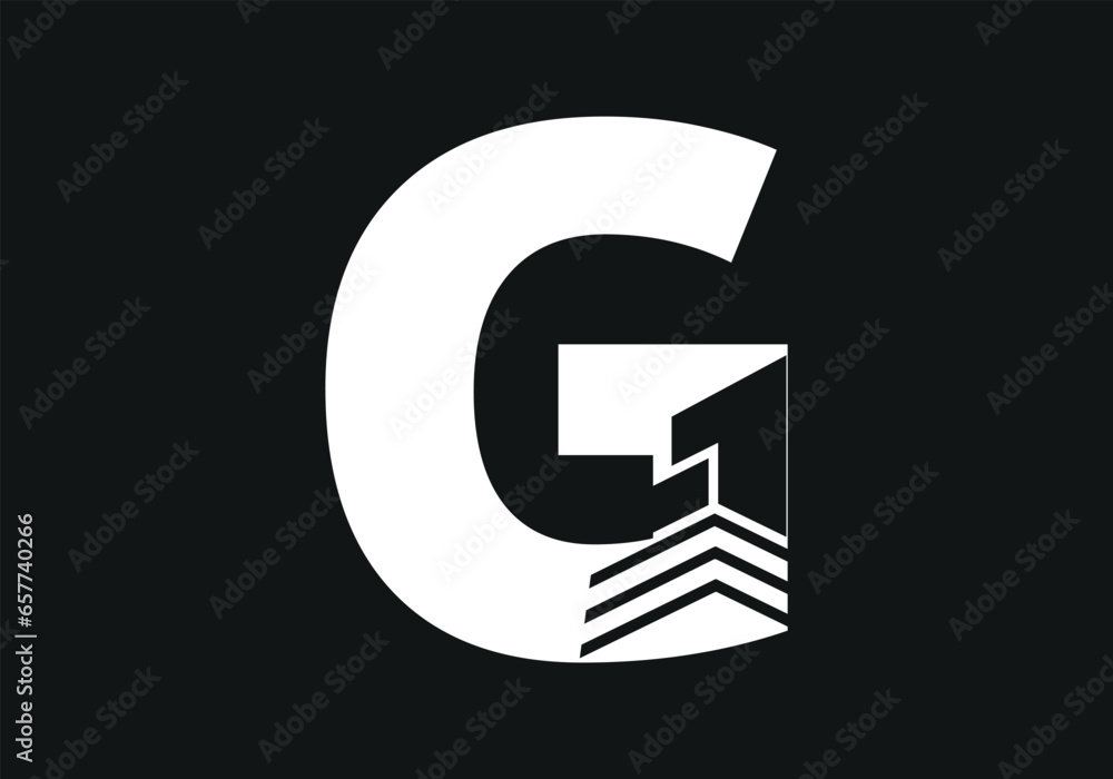 Alphabet letters Initials Monogram logo G home, home G, and home Alphabet letters Initials Monogram logo G home, home G, and home