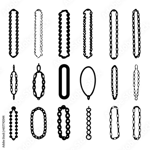 set of chains