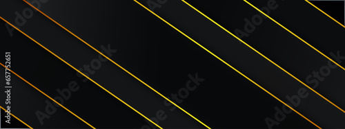  Abstract Luxury Jamaica black Paper Cut transportation background with Golden line can used for flyer, vector, cover , poster, book, design banner and website advertising