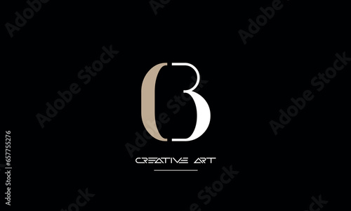 BC, CB, B, C abstract letters logo monogram