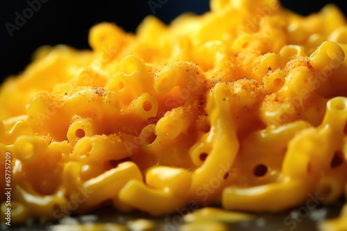 Golden macaroni and cheese