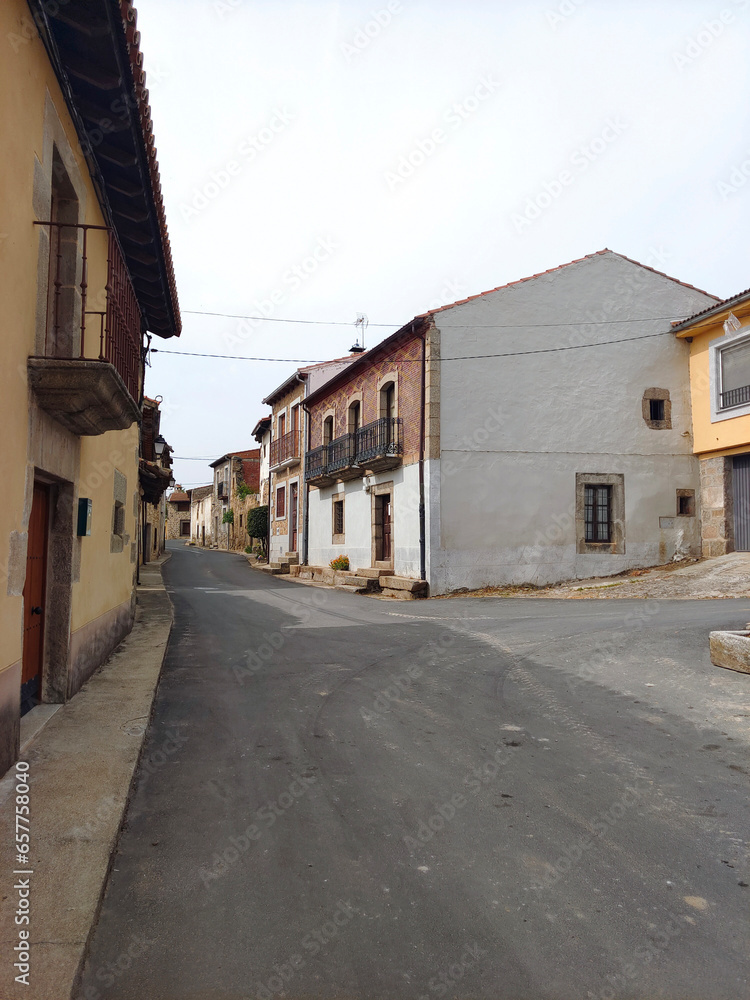 Village in center of Spain