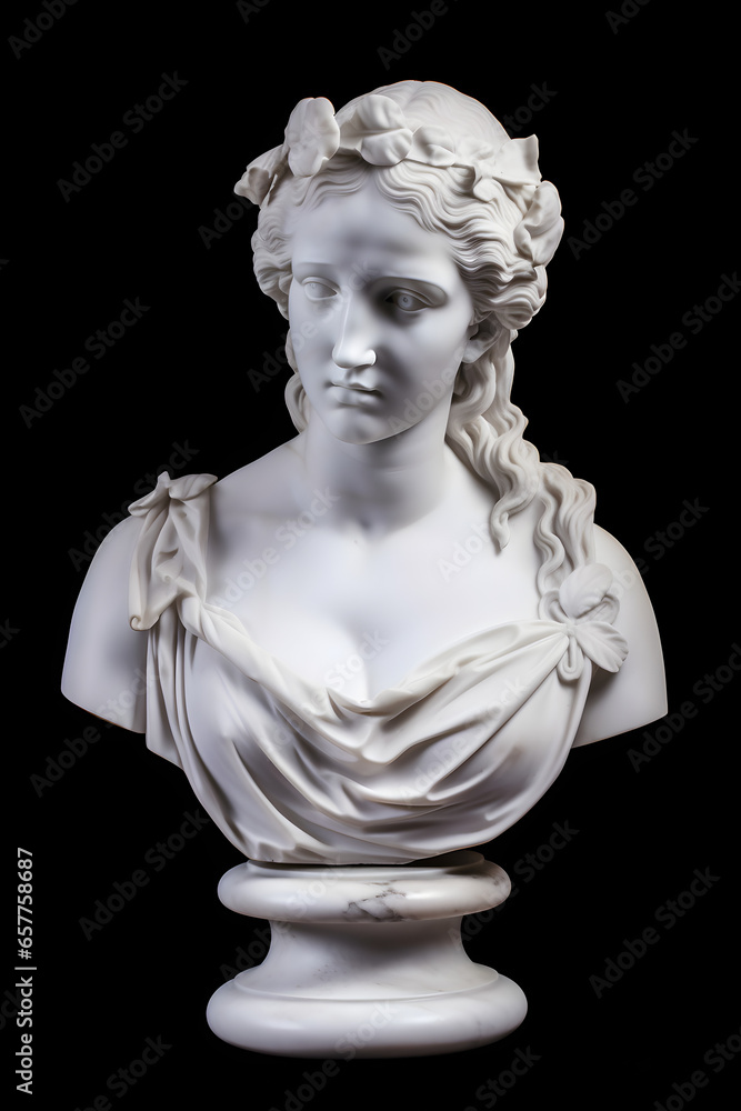 Obraz premium Marble bust of Selene