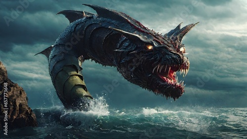 Sea Monster Background And Wallpaper Very Cool