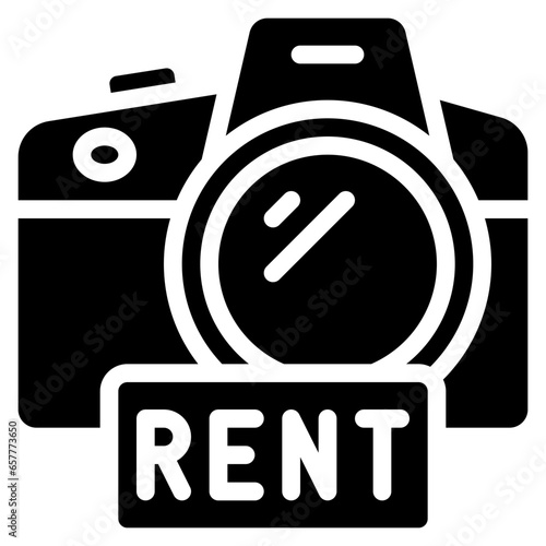 DSLR Camera Rental Icon