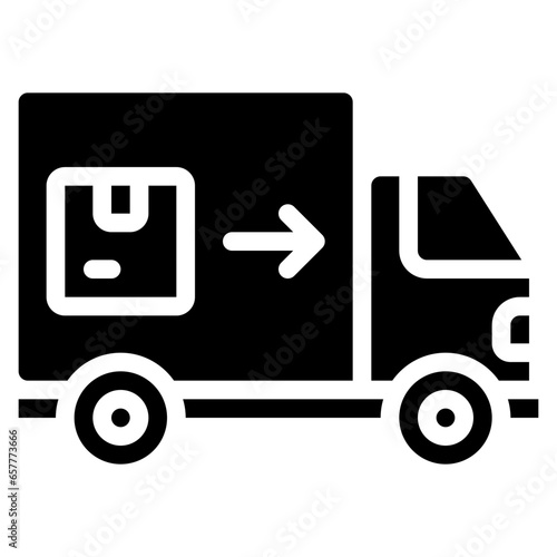 Moving House Truck Icon