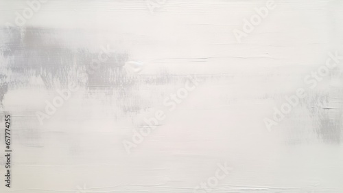 White washed painted textured abstract background with brush strokes in white and black shades. Abstract painting art backgrounds. Hand-painted, Generative AI