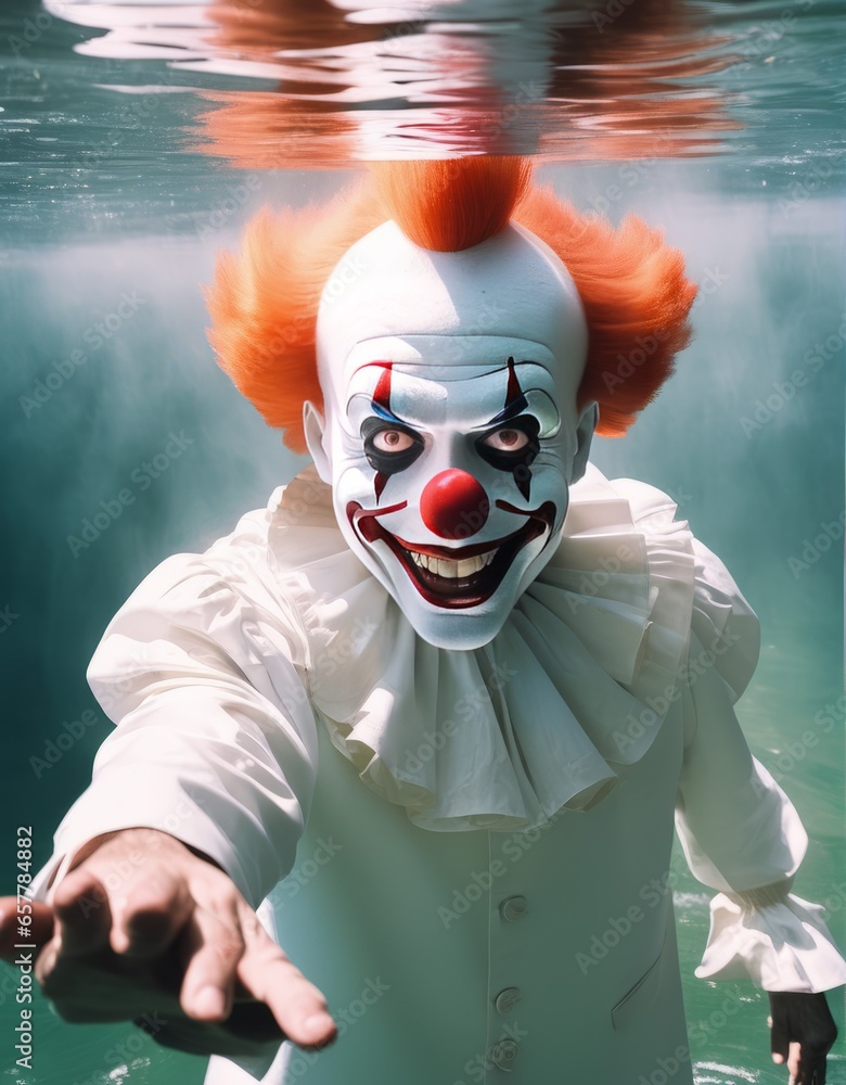 Laughing clown Laughing clown