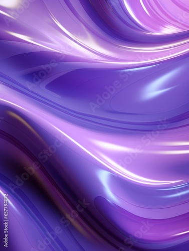 Violet Glossy Surface Creative Abstract Texture Wallpaper. Photorealistic Digital Art Decoration. Abstract Realistic Surface Vertical Background. Ai Generated Vibrant Pattern.