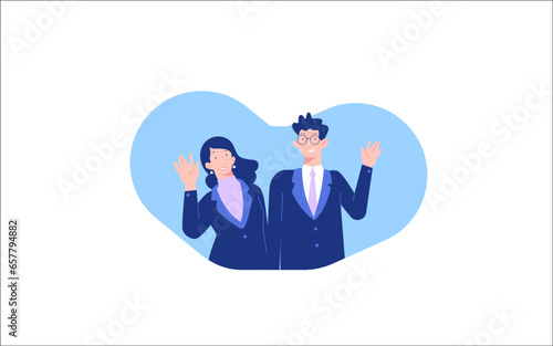 Business Illustration, vector