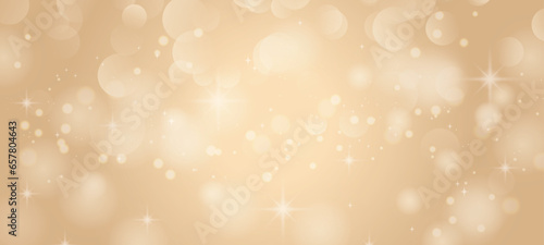 クリスマスをイメージしたキラキラとした背景デザイン