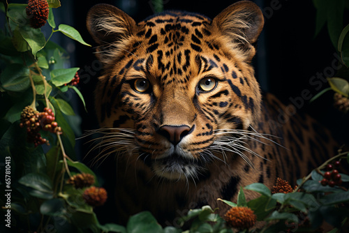 Stunning Leopard Portrait Photography © Wemerson