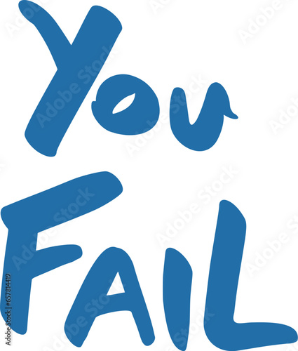 Fail message design
