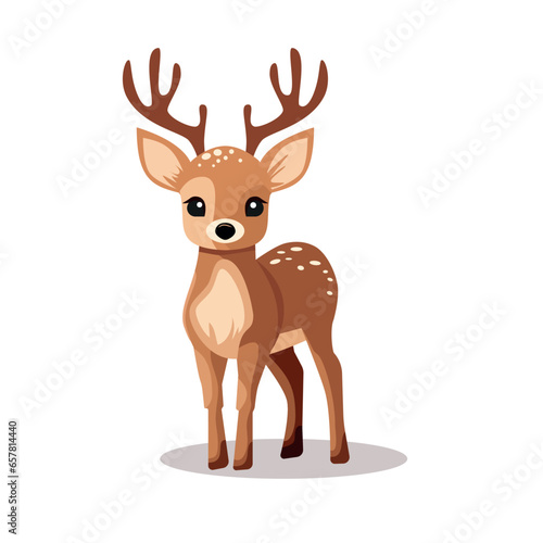 Deer Animal Cartoon. High quality vector