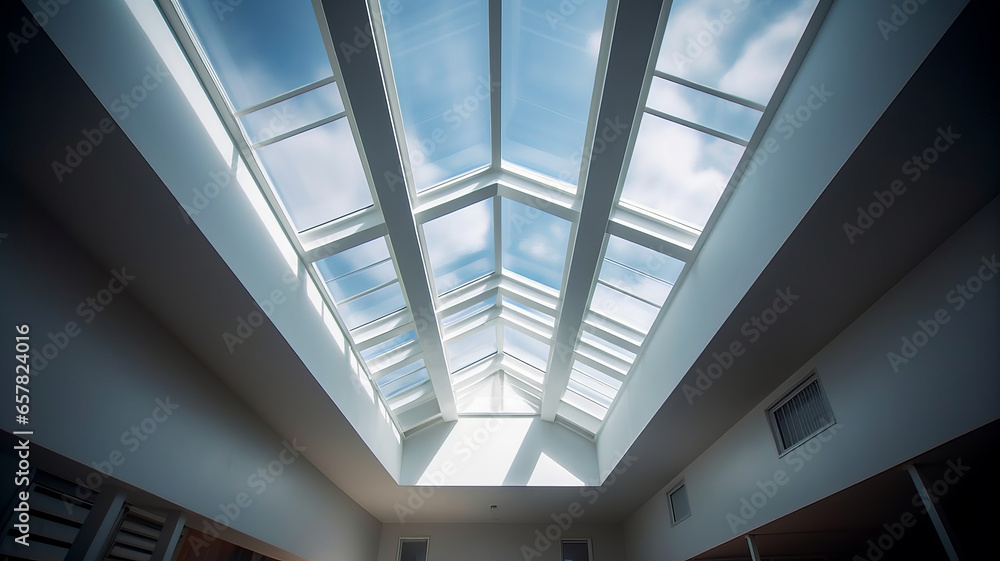 Skylight and New Roof.generative ai Skylight and New Roof.generative ai